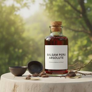 Aceite Absoluto de Bálsamo de Perú al por Mayor, Extracto de Resina Natural, Ingrediente Cosmético para Perfumería, Proveedor a Granel - Product Image 1