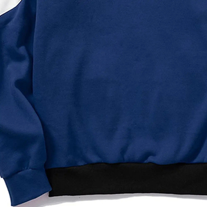 Men's Color Blocking Hoodie Sweatshirt Regular Fit French Terry Casual <b>Zip</b>-<b>Up</b> <b>Jacket</b> with Pockets Autumn Wear Hoodie For Men's - Product Image 6