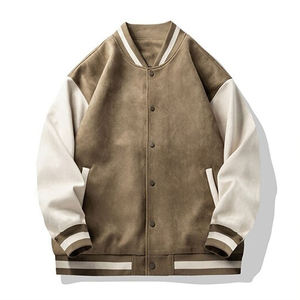 Giacca Bomber da Baseball Slim Fit Personalizzata per Uomo, Nuovo Design alla Moda con Stampa Personalizzata Foto/Testo sul Davanti - Product Image 3