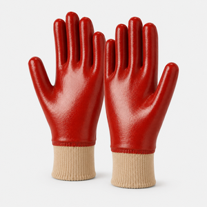 Gants flexibles recouverts de PVC offrant une adhérence fiable et un port confortable pour la manutention des matériaux, l'entretien et les travaux généraux - Product Image 2