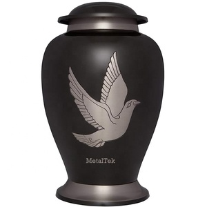 Customized Memorial <b>Ashes</b> Urn Personalized Aluminum Metal Cemetery Burial Jars Engraved Adult Funeral Cremation Urns <b>Keepsakes</b> - Product Image 1