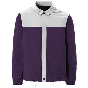 OEM Custom Crocheted <b>Canvas</b> Quilted <b>Jacket</b> with Cotton Liner Lightweight Waterproof Windproof Business Outerwear for <b>Men</b> - Product Image 3