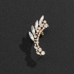 Boucles d'oreilles de luxe AMBER JEWELS plaquées or rose, diamants certifiés IGI, taille brillant rond, pour femme, bijoux de soirée - Product Image 2