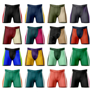 Pantalones Cortos de Compresión de Alto Rendimiento para Hombre, Deportivos, para Correr, Gimnasio, Fitness, Transpirables, de Secado Rápido, Elásticos, para MMA, Personalizados - Product Image 1