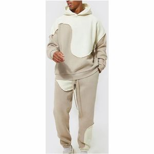 Pantalones Deportivos Unisex de Algodón Sólido con Cierre de Cordón, Bolsillos Laterales, Ropa Casual de Invierno, Estilo Urbano, Corte Regular, Largos - Product Image 1