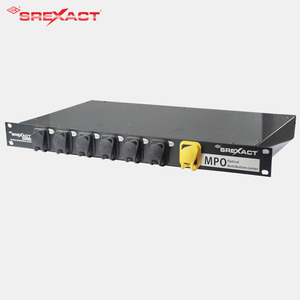Caja de Distribución de Fibra Óptica SREXACT, MPO a 6 DLC, Chasis 1U, OM3 - Product Image 2