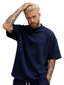 Bangladesh Supplier Stylish Men's Plus Size Heavy Weight Oversized Printed Short Sleeve 100% Cotton Jersey Breathable Premium - Product Image 5