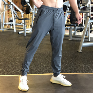 Top quality Factory wear 100% cotton Spandex Drawstring hot selling Waist <b>Slim</b> Fit Sports <b>Jogger</b> Pants for Men - Product Image 5