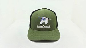 Gorra de camionero personalizada de 5 paneles con logotipo bordado, gorra Snapback ajustable en la espalda de malla para deportes al aire libre y ropa informal OEM a granel - Product Image 5