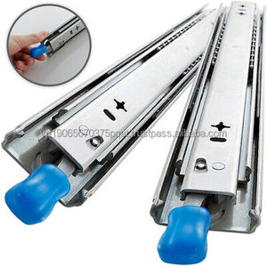 Heavy Duty 76mm Full Extension Ball Bearing Silent <b>Lock</b> Drawer Slides 227kg Load Capacity Dining Kitchen Outdoor Gym Use 1500mm - Product Image 4