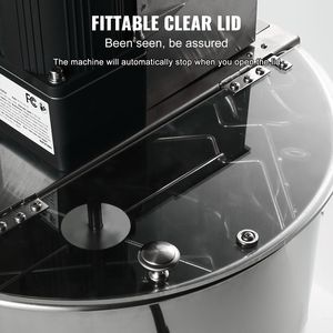 Estrattore di Miele Elettrico in Acciaio Inox a 2/4 Telai, Centrifuga per Apicoltura, Macchina per la Lavorazione del Miele - Product Image 6