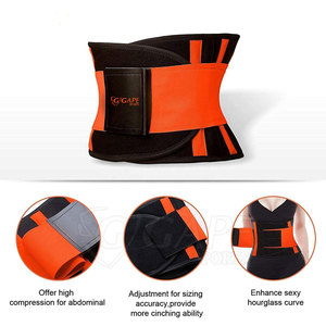 Flexible Adjustable Neoprene Gym Training Comfortable Design Waist Trimming <b>Belt</b> for Sports <b>Exercise</b> Adults Wear - Product Image 6