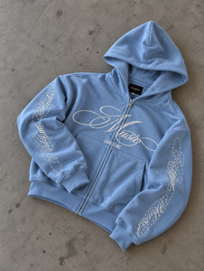 Sweat à capuche épais personnalisé avec motif sur les manches, style streetwear, pour hommes, fabrication OEM, marque privée, vente en gros - Product Image 5
