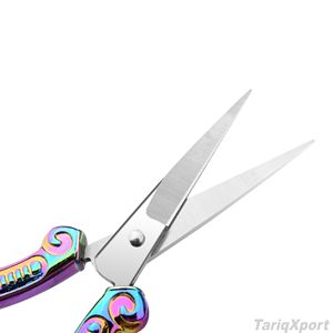 Tijeras de Costura Profesionales de Acero Inoxidable, Hoja Recta Afilada, Tijeras de Precisión para Manualidades y Sastrería, para Cortar Tela y Proyectos de Bricolaje - Product Image 2