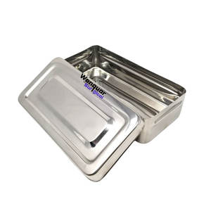 กล่องเก็บเครื่องมือฆ่าเชื้อสแตนเลสทางการแพทย์คุณภาพสูง - Product Image 1