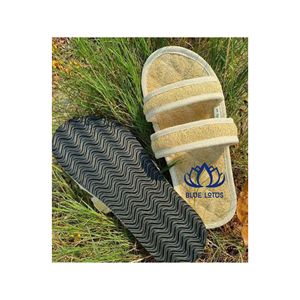 Pantuflas de Luffa Orgánica, Transpirables y Cómodas para Uso en Interiores y Spa, Proporcionan un Masaje Suave en Cada Paso, Vietnam - Product Image 4
