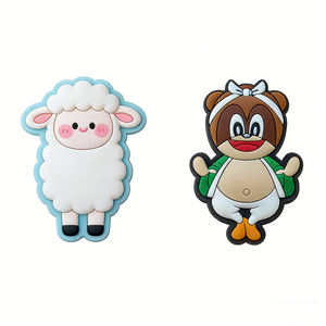 Cute Iron On 3D Cartoon Dog Embroidery Style PVC Patch for <b>Kids</b> Clothing <b>Backpacks</b> Gifts Accessories Wholesale Manufacturer OEM - Product Image 4