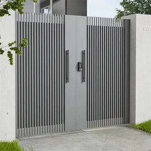 Garage Gate Outdoor Aluminum Modern Gate Design Philippines Fence Gates Aluminum
