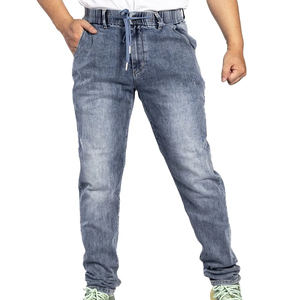 Men Denim <b>Trouser</b> Lightweight Comfortable Pakistan Made OEM ODM Bulk Supply Men Denim <b>Trouser</b> - Product Image 1
