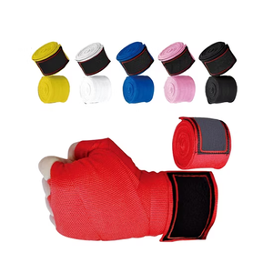 Bandages de boxe en coton sur mesure – Fabrication artisanale, bandages élastiques souples, protection solide des poignets, écologiques, réglables - Product Image 1