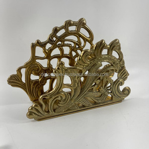 Tarjetero decorativo de latón superventas para decoración de mesa de oficina en casa arte artesanal coleccionable - Product Image 3