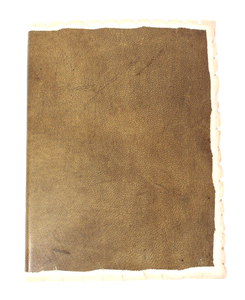 Cuaderno de Papel de Algodón Reciclado Hecho a Mano, Estilo Bohemio Personalizado, Diario de Cuero de Cabra para Negocios, Oficina y Trabajo - Product Image 1