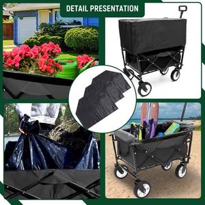 Carrello Pieghevole Portatile 3-in-1 Multiuso, Robusto e Richiudibile per Spiaggia, Campeggio e Spesa - Product Image 4