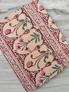 Wholesale Indian Handmade Cotton <b>Fabric</b> Jaipur Sanganeri Hand Block Printed <b>Fabric</b> Raw Material Dress <b>Fabric</b> Bulk Order Supplier - Product Image 3