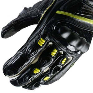 Gants de moto en cuir personnalisés de haute qualité, écran tactile Pyrotect, doigts entiers, design coupe-vent, unisexe, hiver, extérieur - Product Image 6