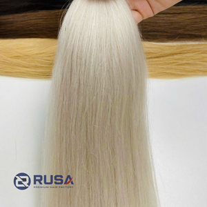 Extensiones de cabello liso vietnamitas al por mayor, textura y longitud de cabello personalizadas, de 10 a 34 pulgadas, alta calidad de fábrica. - Product Image 5