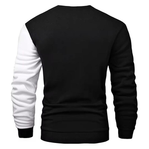 Sweat-shirt Premium pour Homme, Pull à Manches Longues Uni, Coupe Décontractée, Col Rond, Vêtement de Rue pour Homme - Product Image 2