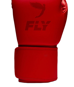Genuine Durable Leather Kickboxing Pro Protection Fly Boxing <b>Gloves</b> Latest Design Red Color <b>Moisture</b> Wicking Fly Boxing <b>Gloves</b> - Product Image 4