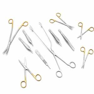 Juego de 32 Piezas de Instrumentos Quirúrgicos Manuales Reutilizables de Acero Inoxidable Alemán para Apendicectomía y Hernia, Clase I, Certificación CE - Product Image 4