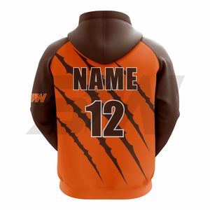 Breathable Sportswear Hoodie 100% Polyester Sublimation Dry Fit Sweatshirt Teams Custom Logo <b>Coaches</b> Sportswear Pullover Hoodie - Product Image 2