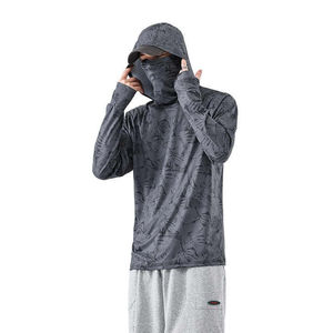 Sudadera con Capucha Personalizada para Hombre, Transpirable, UPF 50, con Estampado de Corazón, 100% Algodón, Anti-UV, Secado Rápido, Antibacteriana, Cierre de Cremallera, Peso de la Tela 100g - Product Image 4