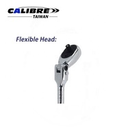 Kunci Pas Ratchet Fleksibel Tipe Teardrop 72 Gigi, Ukuran 1/4", 3/8" atau 1/2" Dr. TAIWAN CALIBRE