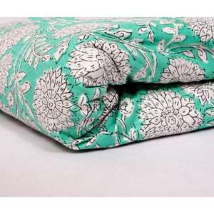 Tissu en coton tricoté de qualité supérieure, 100% coton biologique, tissu imprimé pour vêtements d'été, confection de robes - Product Image 2