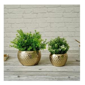 Support de pot de fleurs haut en métal doré, style nordique, pour décoration intérieure et jardin, nouvelle collection, vente chaude usine - Product Image 3