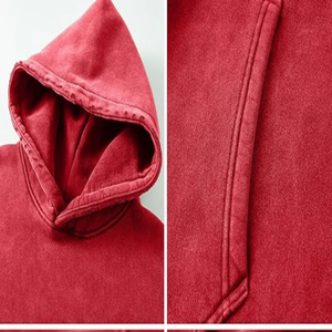 Sudadera con Capucha de Algodón con Lavado Ácido de Marca Privada, Producción OEM, Estilo Vintage, Fabricación al por Mayor para Importadores de Moda - Product Image 5