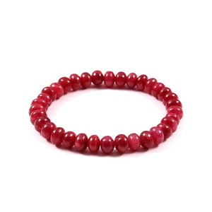 Pulsera de Cobre Puro con Rubí y Granate, Diseño Artesanal con Cuentas, Unisex, Clásica, para Regalos Empresariales - Product Image 3