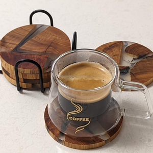 Modern Design Premium Round & Square <b>Coasters</b> Engraving Blank Coffee <b>Table</b> <b>Coasters</b> for Export Sale from India - Product Image 3