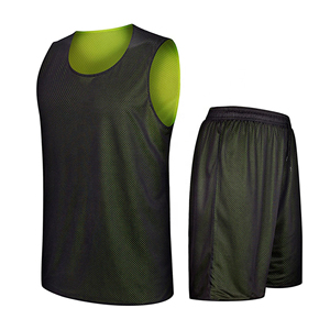 Ensemble d'uniformes de basketball réversibles personnalisés, maillots à double couche par sublimation, fabricant OEM en gros, faible MOQ - Product Image 4