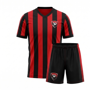Dumela International Men's Football Kit <b>Sports</b> <b>Jersey</b> Summer Short Sleeve Solid Customized Color Logo Quick Dry Polyester - Product Image 1