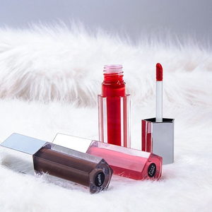 Wholesale Polygonal Branded Fruity <b>Lip</b> <b>Gloss</b> <b>Long</b> <b>Lasting</b> Pigments Waterproof Cute Nude Lipgloss - Product Image 2