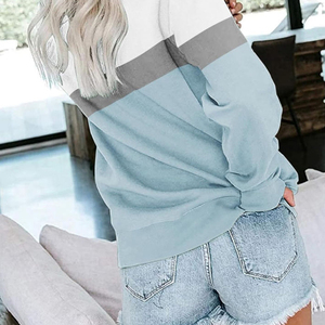 Sudadera de cuello redondo para mujer, jersey de manga larga con cuello redondo, ropa de invierno para mujer, venta directa de fábrica, sudaderas de invierno para mujer - Product Image 6