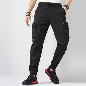 Pantalones Cargo para Hombre al por Mayor de Fábrica, Pantalones Largos de Estilo Urbano, Pantalones Deportivos Color Caqui con Múltiples Bolsillos - Product Image 1