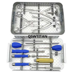 Juego de Instrumentos Manuales de Acero Inoxidable para Columna Vertebral, Herramientas Ortopédicas Veterinarias, Kit Quirúrgico Pequeño, Retractor Espinal Surgiright - Product Image 5