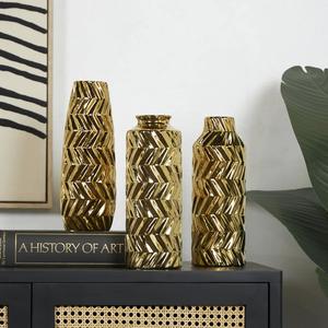 Jarrón Decorativo de Metal de Alta Calidad para Mesa, Florero Moderno para Decoración del Hogar y Comercial - Product Image 5