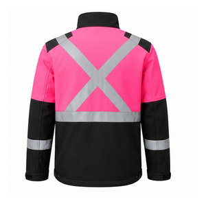 Premium Working <b>Jacket</b> Reflective Hi Vis Utility Coat Durable Waterproof For Warehouse Road Maintenance And Site <b>Workers</b> - Product Image 2