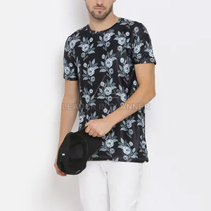 เสื้อยืดพิมพ์ลายผู้ชาย ผ้าฝ้าย 100% ทรงหลวม แขนสั้น สำหรับขายออนไลน์ - Product Image 4